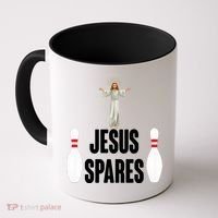 Jesus Spares Coffee Mug thumb 0