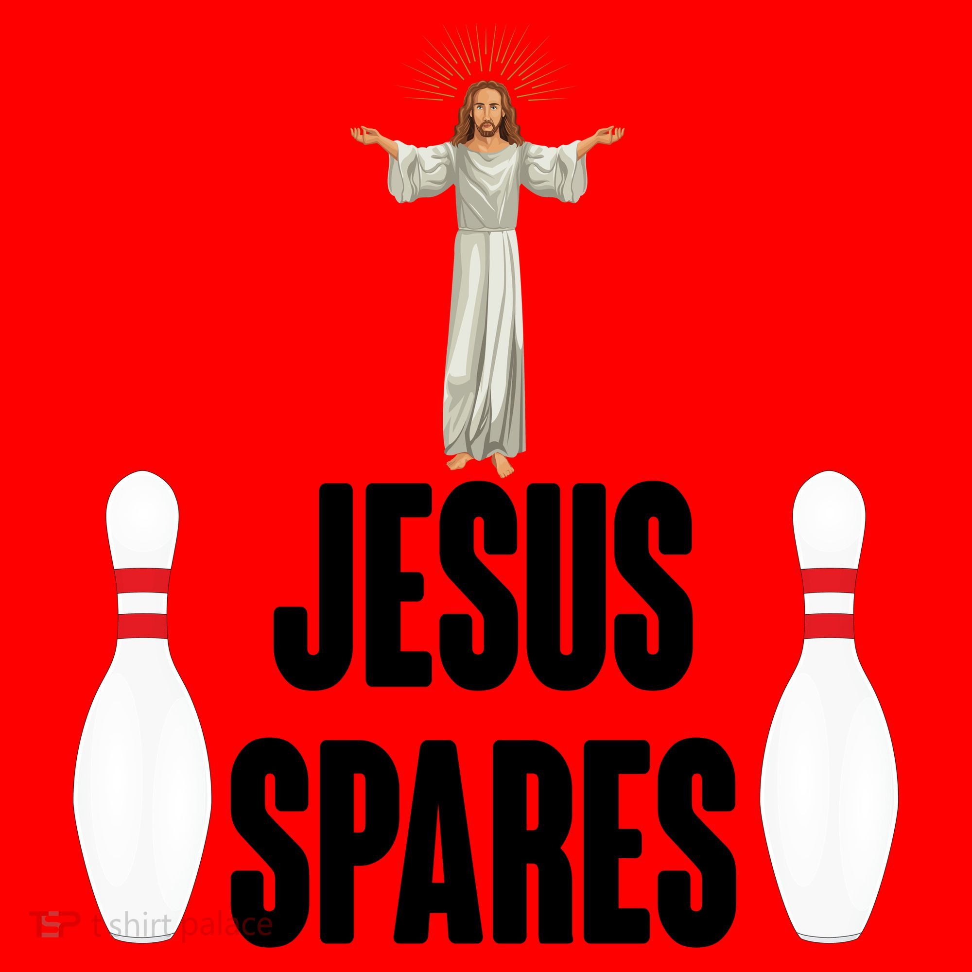 Jesus Spares Santa Hat