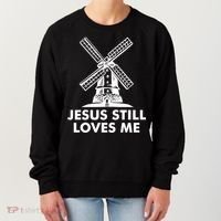 Jesus Still Loves Me Windmill Women's Sweatshirt thumb 0