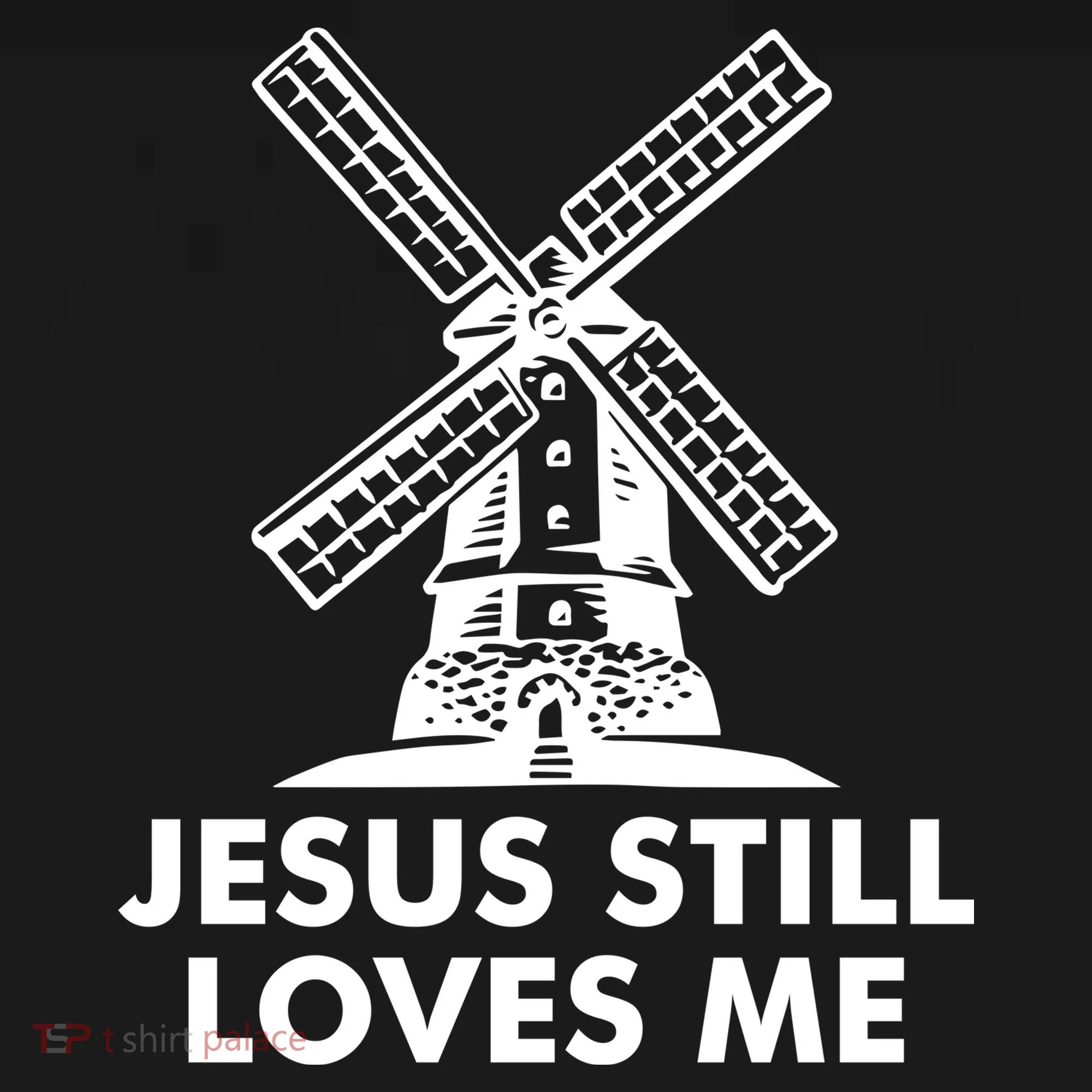 Jesus Still Loves Me Windmill Long Sleeve Shirt