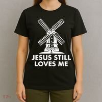 Jesus Still Loves Me Windmill T-Shirt thumb 4
