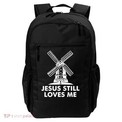 Jesus Still Loves Me Windmill Backpack