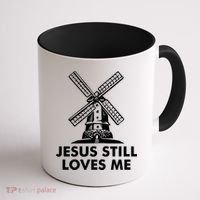 Jesus Still Loves Me Windmill Coffee Mug thumb 1