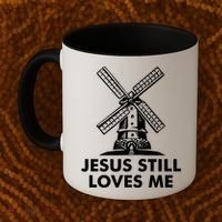 Jesus Still Loves Me Windmill Coffee Mug thumb 2