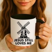 Jesus Still Loves Me Windmill Coffee Mug thumb 3