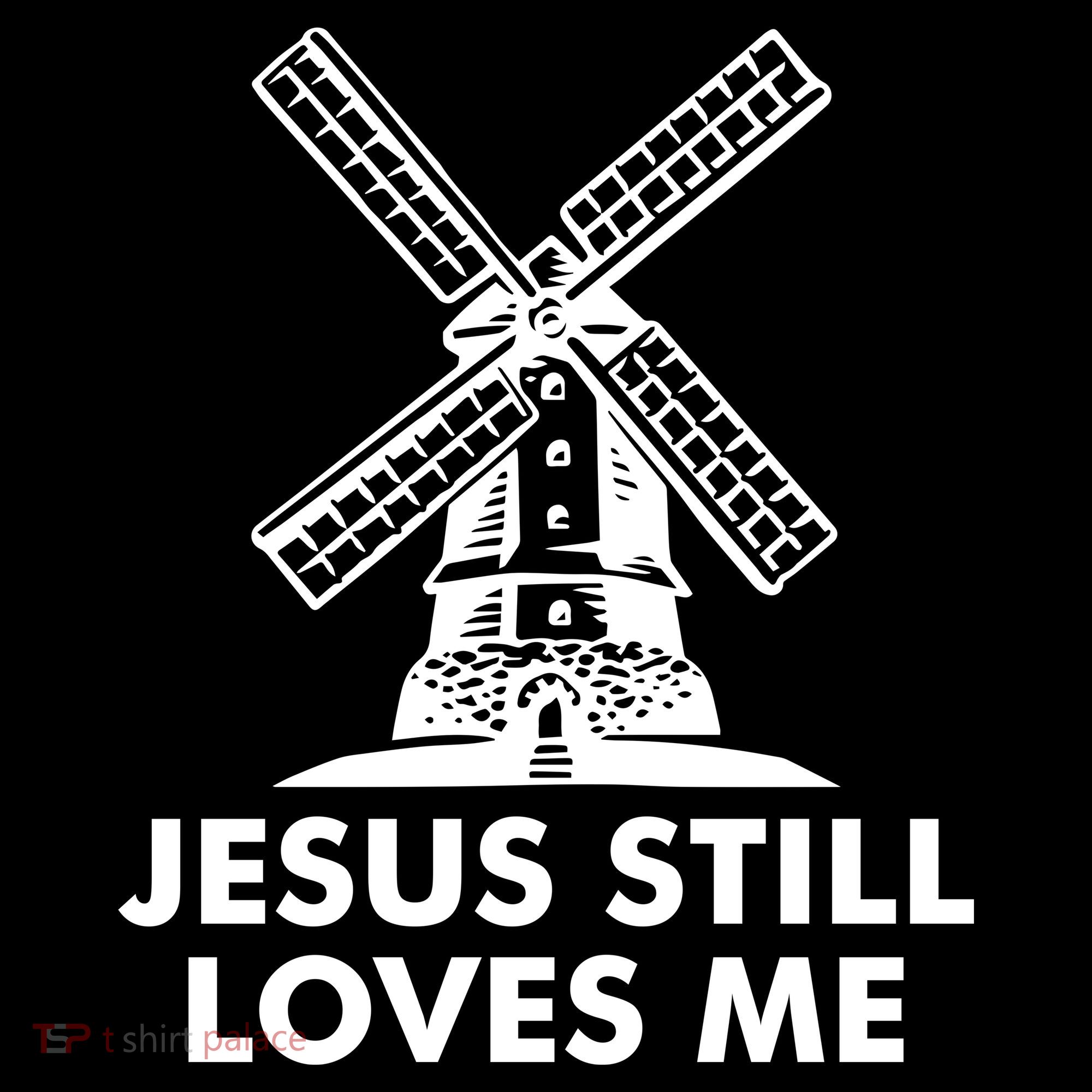 Jesus Still Loves Me Windmill Women's Hoodie