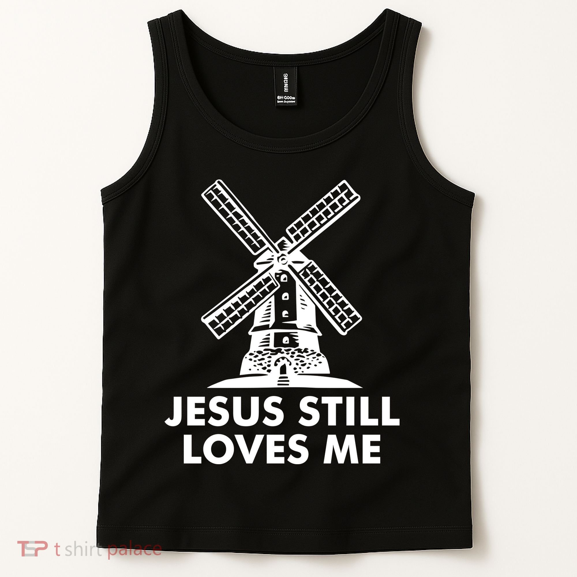 Jesus Still Loves Me Windmill Tank Top
