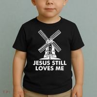 Jesus Still Loves Me Windmill Toddler T-Shirt thumb 2