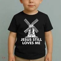 Jesus Still Loves Me Windmill Toddler T-Shirt thumb 2