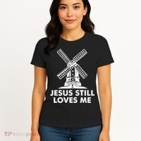 Jesus Still Loves Me Windmill Women's T-Shirt thumb 4