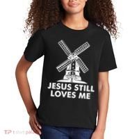 Jesus Still Loves Me Windmill Kids T-Shirt thumb 2