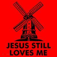 Jesus Still Loves Me Windmill Santa Hat thumb 1