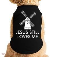 Jesus Still Loves Me Windmill Christian Doggie Tank thumb 0