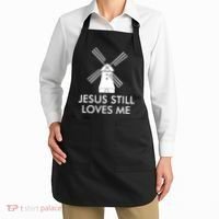Jesus Still Loves Me Windmill Christian Apron thumb 2