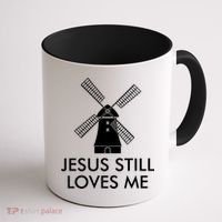 Jesus Still Loves Me Windmill Christian Coffee Mug thumb 1