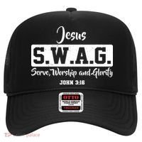 Jesus SWAG Serve Worship And Glorify John 3:16 Hat thumb 0
