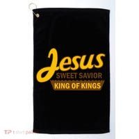 Jesus Sweet Savior King of Kings Golf Towel thumb 0