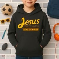Jesus Sweet Savior King of Kings Kids Hoodie thumb 2
