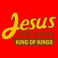 Jesus Sweet Savior King of Kings Santa Hat thumb 1