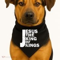Jesus The Kings of Kings USA-Made Doggie Bandana thumb 1