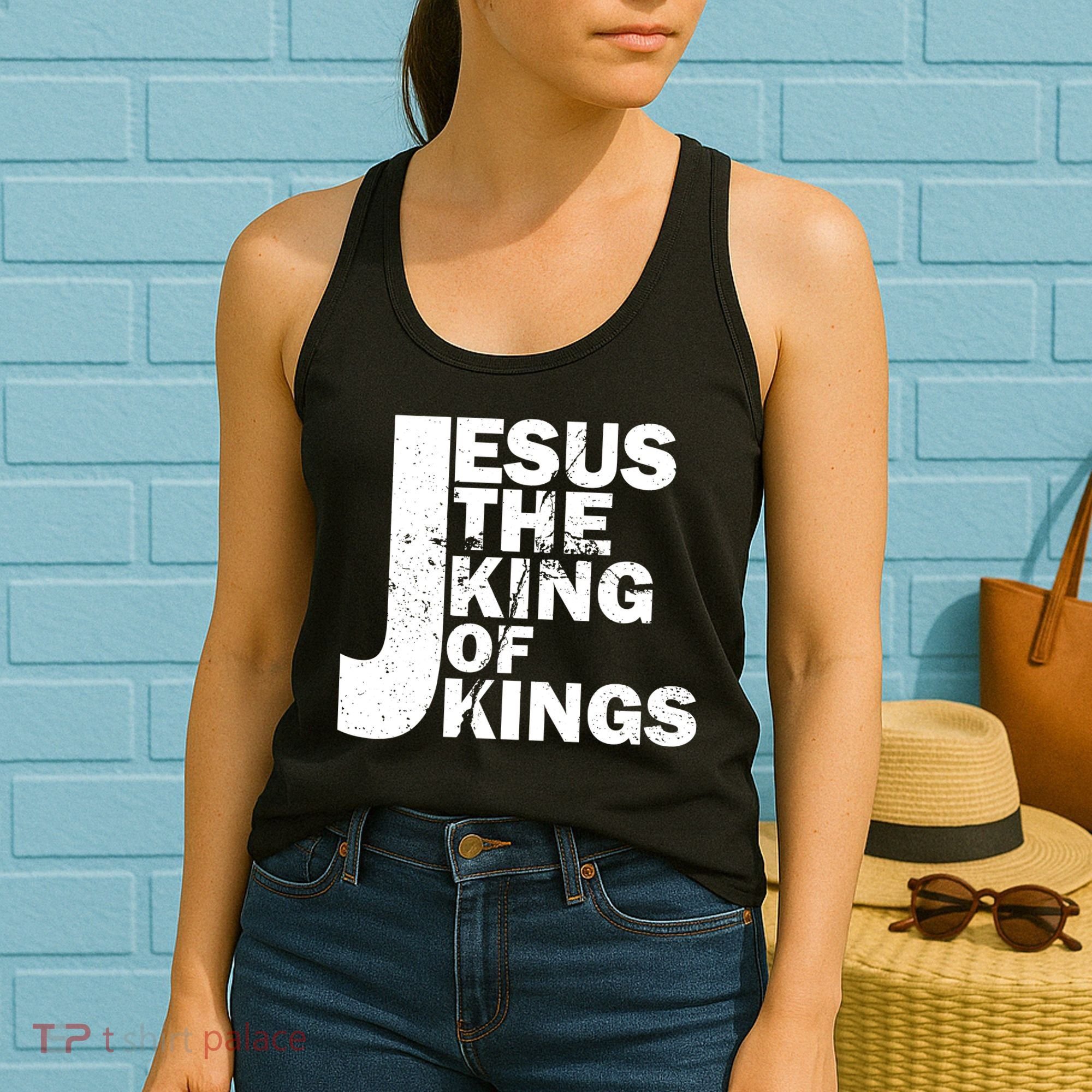 Jesus The Kings of Kings Women's Tank Top