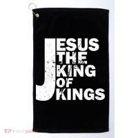 Jesus The Kings of Kings Golf Towel thumb 0