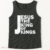 Jesus The Kings of Kings Tank Top thumb 2