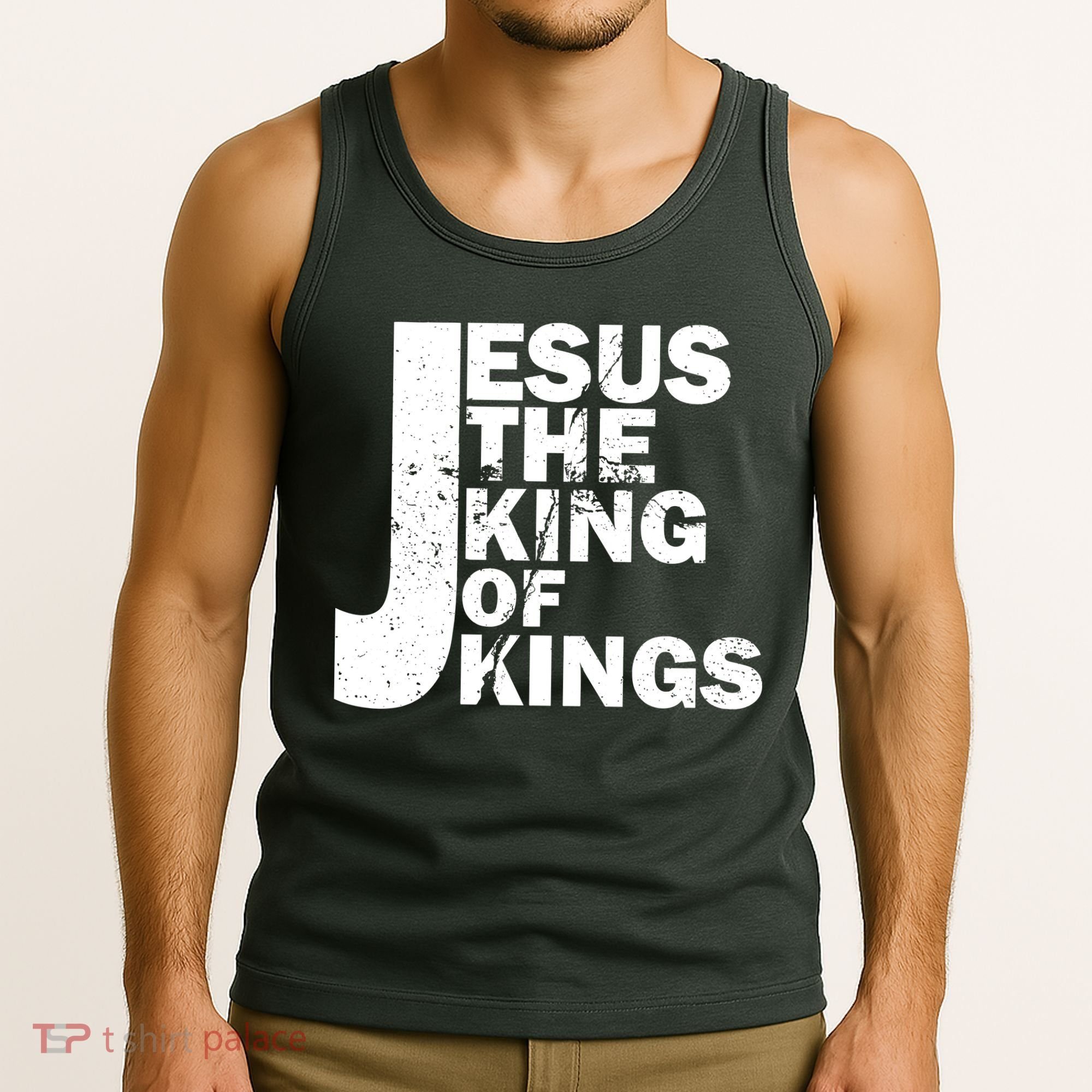 Jesus The Kings of Kings Tank Top