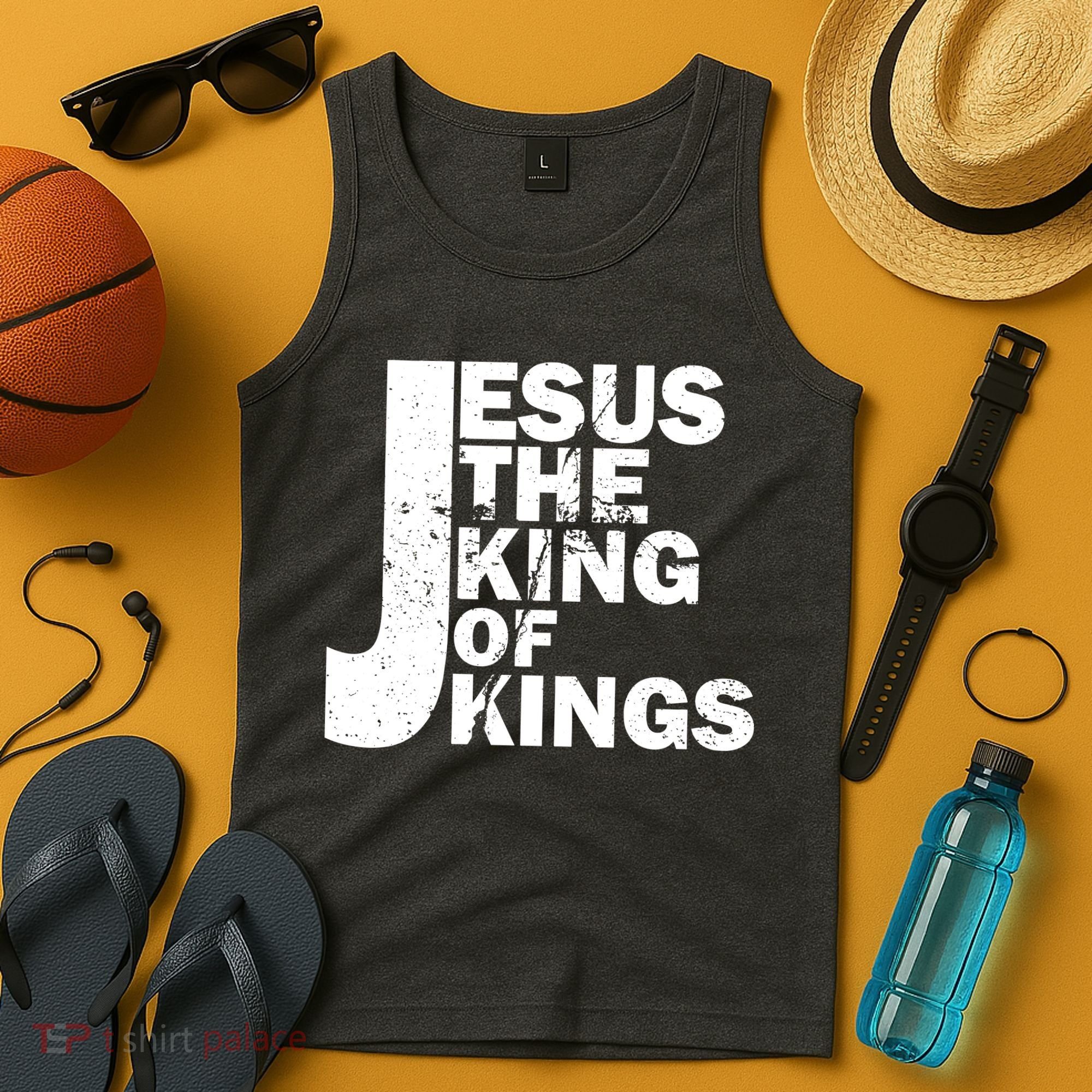 Jesus The Kings of Kings Tank Top