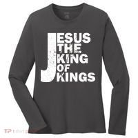 Jesus The Kings of Kings Women's Long Sleeve Shirt thumb 0