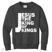 Jesus The Kings of Kings Kids Sweatshirt thumb 0