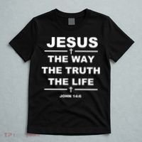 Jesus the way the truth the life T-Shirt thumb 5