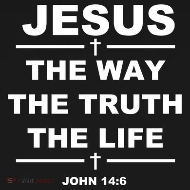 Jesus the way the truth the life Button