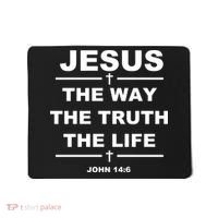Jesus the way the truth the life Mousepad thumb 0
