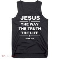 Jesus the way the truth the life Tank Top thumb 0