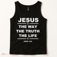 Jesus the way the truth the life Tank Top thumb 2