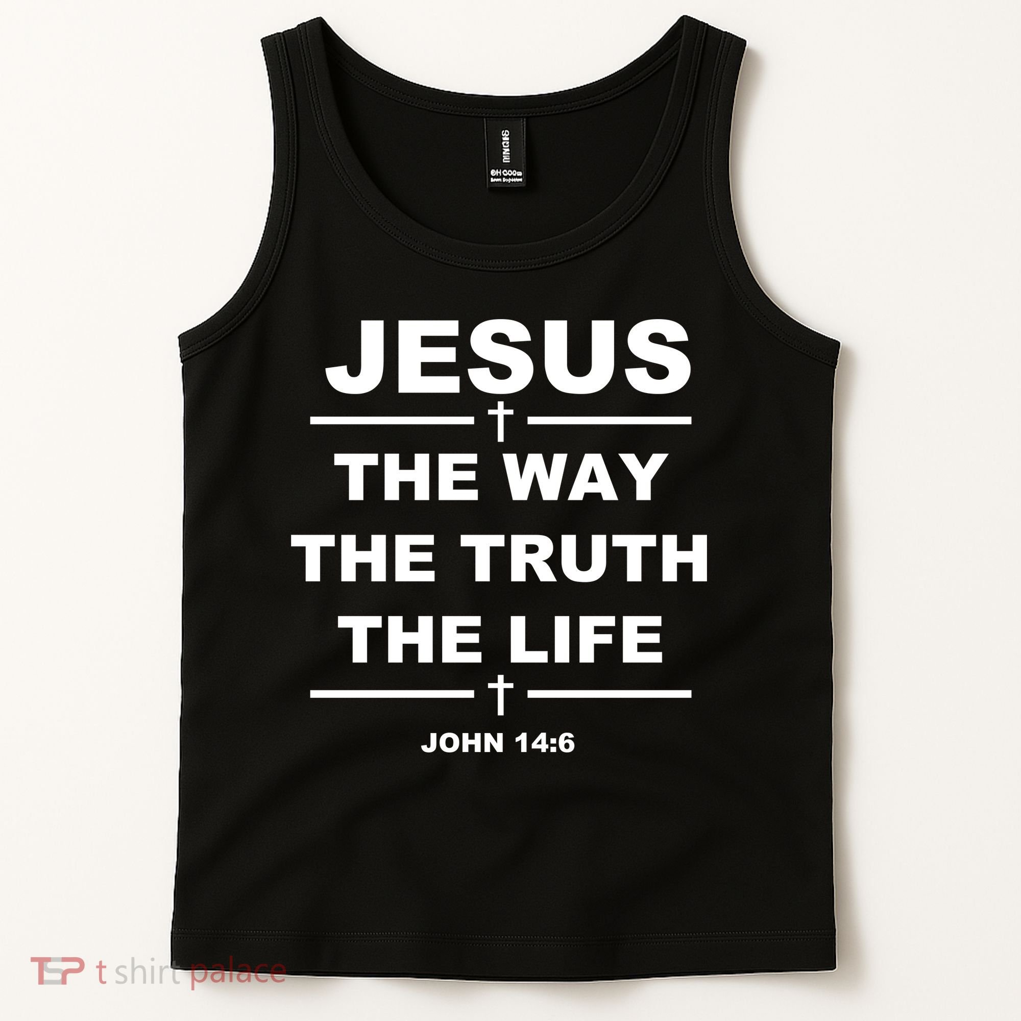 Jesus the way the truth the life Tank Top