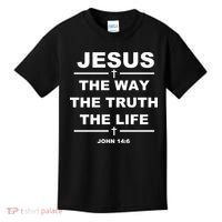 Jesus the way the truth the life Kids T-Shirt thumb 0