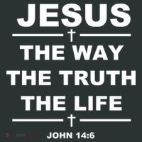 Jesus the way the truth the life Infant Baby Jersey Bodysuit thumb 2