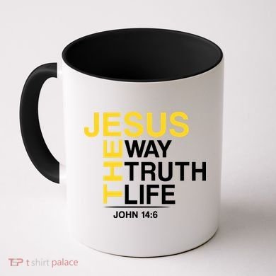 Jesus The Way Truth Life John 14:6 Coffee Mug