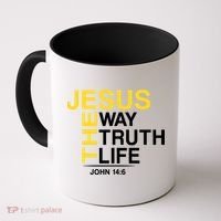 Jesus The Way Truth Life John 14:6 Coffee Mug thumb 0