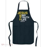Jesus The Way Truth Life John 14:6 Apron thumb 0