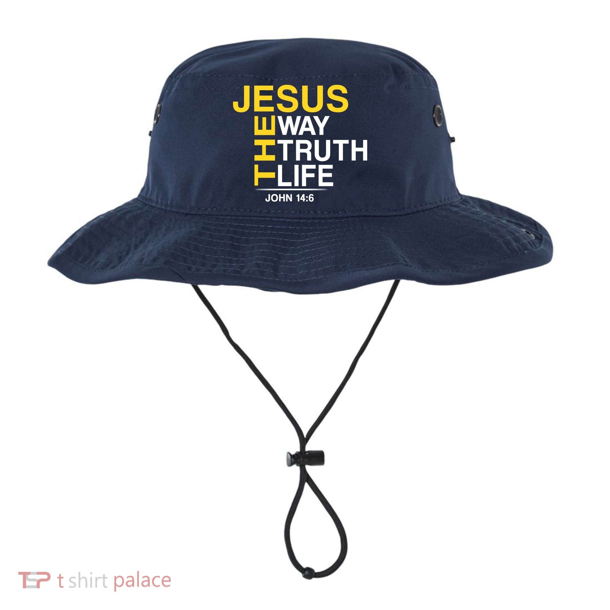 Jesus The Way Truth Life John 14:6 Bucket Hat