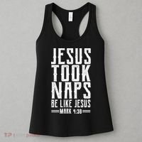 Jesus Took Naps Be Like Jesus Women's Tank Top thumb 3
