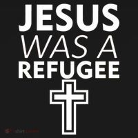 Jesus Was A Refugee Anti Travel Ban Welcome Refugees Bucket Hat thumb 4
