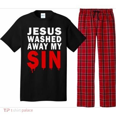 Jesus Washed Away My Sin Pajama Set