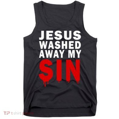 Jesus Washed Away My Sin Tank Top