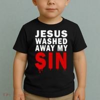 Jesus Washed Away My Sin Toddler T-Shirt thumb 2