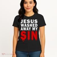Jesus Washed Away My Sin Women's T-Shirt thumb 4