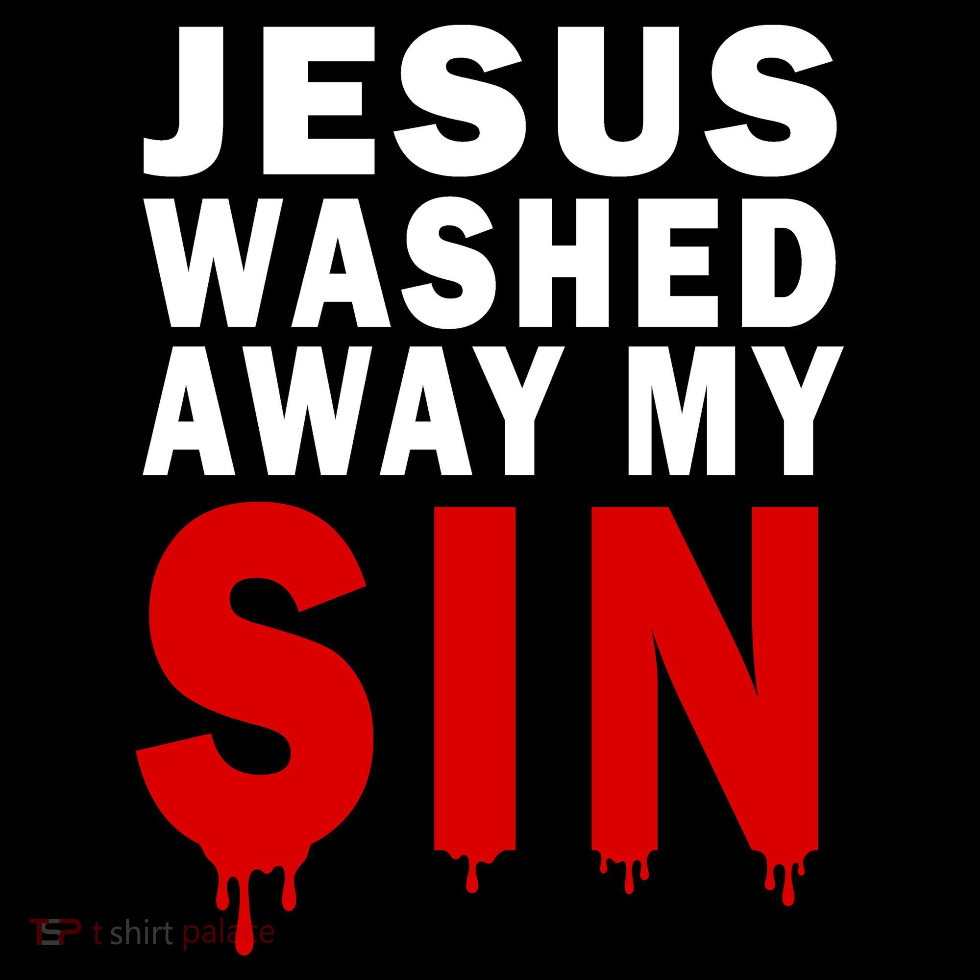 Jesus Washed Away My Sin Kids Sweatshirt